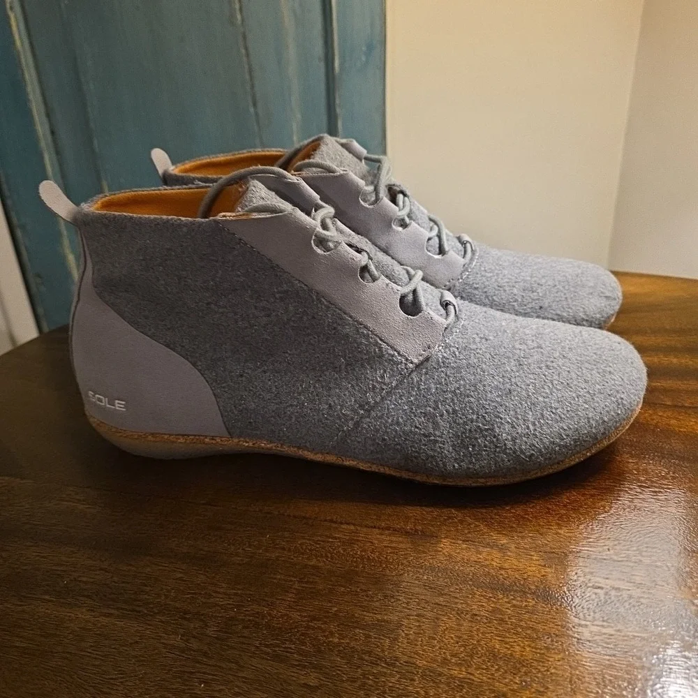 District Recork Soles Lace Up Shoes Men's 11 Wool Dress‎